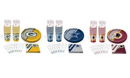 NFL Party Pack 20-Person Setting Set (80-Piece)