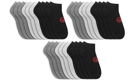 Ecko Men's Quick-Dry No-Show Athletic Socks (30-Pack)