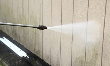 Home Exterior Power Washing from Detailing Unlimited (Up to 54% Off). Three Options Available.