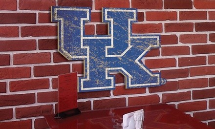 Fan Creations NCAA Distressed Team Logo Cut-Out Sign