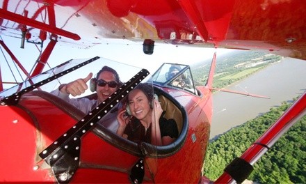 $125 for 20-Minute Biplane Tour of Louisville for One from Classic Biplane Tours ($195 Value)