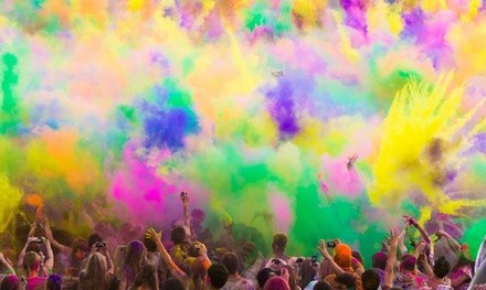 $27 for Holi Festival of Colors for Two with Ten Bags of Colors on Saturday, April 17, 2021 ($38 Value)