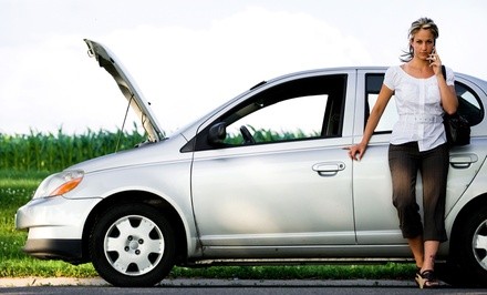 Roadside Assistance from Citywide Roadside Assistance (Up to 65% Off). Three Options Available.