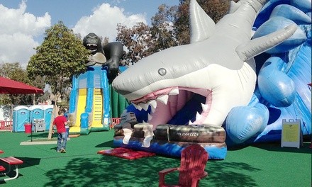 Admission for One, Two, or Four Children to Inflatable World (Up to 51% Off). Six Options Available.