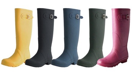 Nomad Footwear Women's Tall Matte Finish Rain Boots