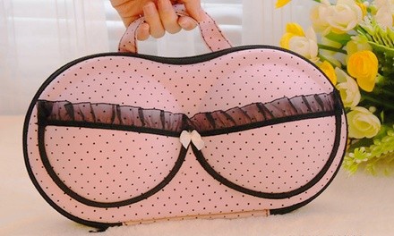 Bra and Lingerie Travel Storage Organizer Carrying Case