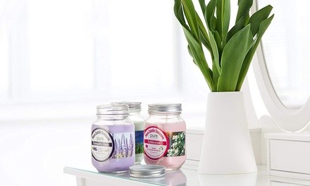 Pure Naturally Scented Aromatherapy Candles (2-Pack)