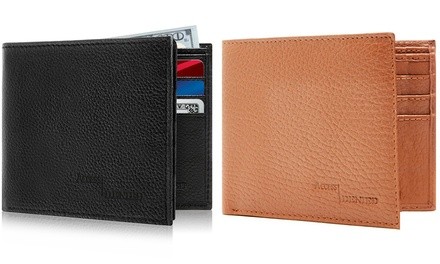 Access Denied Genuine Leather Bifold Wallet with RFID Blocking