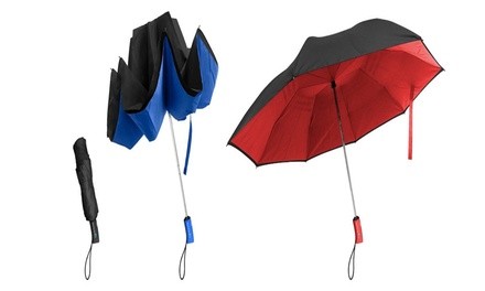 Better Brella Reverse Open/Close Compact Umbrella