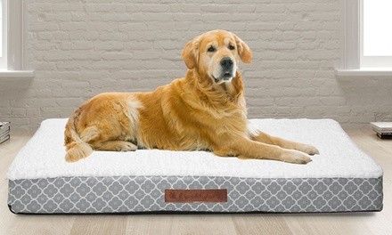 Wags and Whiskers Orthopedic Pet and Dog Bed
