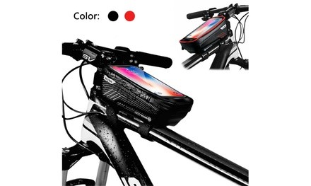 Bicycle Cycling Bike Front Top Tube Frame Bag MTB Waterproof Phone Holder Case