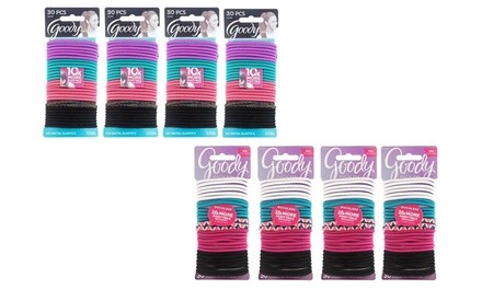 Goody Elastic Ouchless Hair Ties Set (120- or 135-Piece)