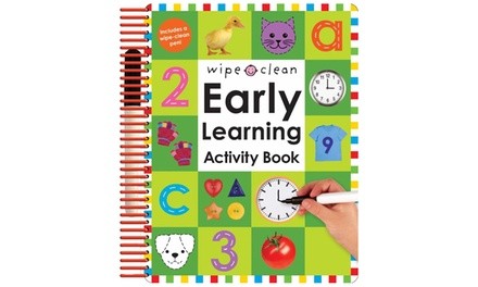 Wipe Clean Early Learning Activity Book