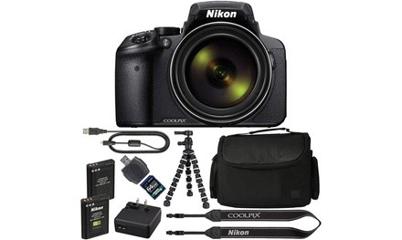 Nikon COOLPIX P900 Digital Camera: with 83x Optical Zoom and Built-in Wi-FiBlack