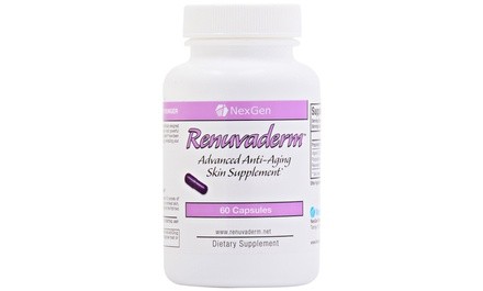 Nexgen Biolabs Renuvaderm Anti-Aging Skin Supplement (60-Count)