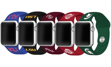 Game Time NCAA 38/40mm Apple Watch Silicone Band