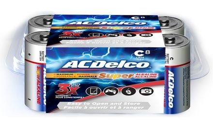 ACDelco Super Alkaline C Batteries (8-Pack)