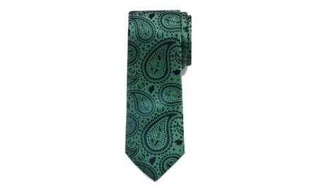 Star Wars SW-YDPS-KT-BB Yoda Paisley Big Boys Silk Tie
