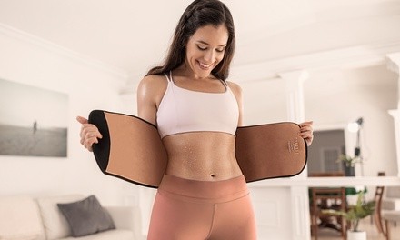 Women's Waist Trimmer Sweat Belt Band