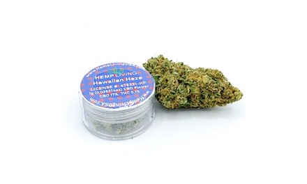 Hemp Living CBD Buds - Hawaiian Haze 17% CBD