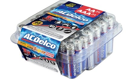 ACDelco Alkaline AA and AAA Batteries (48-Pack)