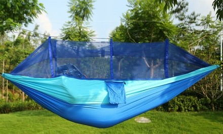 iMounTEK Double Camping Hammock with Mosquito Net