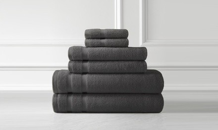 Premium Quality Combed Cotton Towel Sets (2, 4, or 6-Piece)