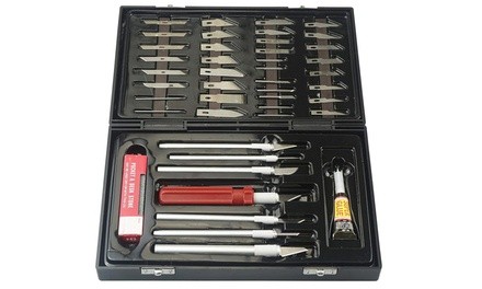 Deluxe Hobby Knife Set (51-Piece)