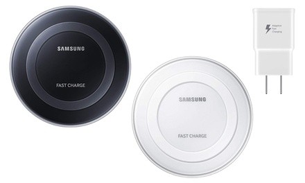 Samsung Qi Fast Charge Wireless Charging Pad (1- or 2-Pack)