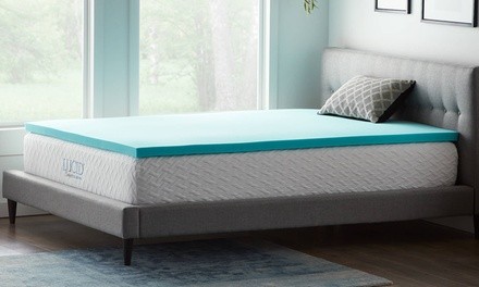 Lucid Comfort Collection Gel Memory Foam Toppers