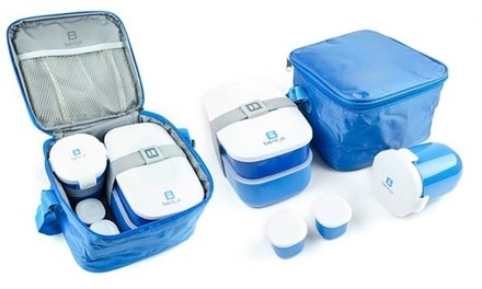 Bentgo Lunchbox Set with Carrying Bag (6-Piece)