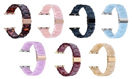 LUXE Resin Band Bracelet for Apple Watch Series 1, 2, 3, 4 & 5