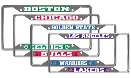 Fanmats NBA License Plate Frame