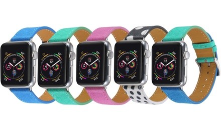 Posh Tech Linen Replacement Band for Apple Watch