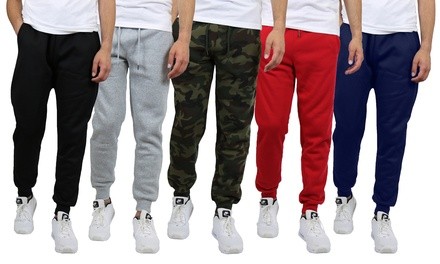 5-Pack Galaxy By Harvic Men's Fleece Jogger Sweatpants (S-2XL)