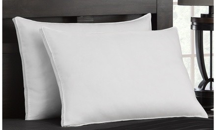 DownSupply Soft or Firm Gusseted Gel Fiber Pillows (2-Pack)