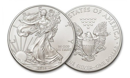 Pure Silver American Eagle Dollar Coin