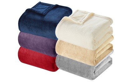 Chic Home Soft Fleece Microplush Blanket 