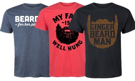 Men's The Beard Life Chose Me Tees (S-3XL)