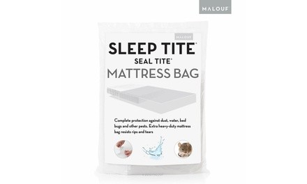 Seal Tite Heavy-Duty Sealable Mattress Storage Bag 