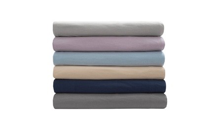 Elite Home Products Jersey Knit 100% Cotton Sheet Set