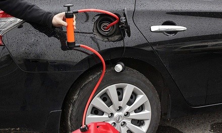 Automotive Liquid Transfer/Siphon Hand Pump for Gas, Oil, Air, Other Fluids