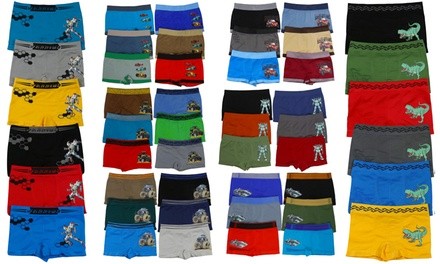 (6-Pack) Mystery Boys' Microfiber Assorted Briefs