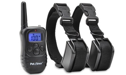 Petrainer Beep, Vibration, and Static Shock Dog Training Collar