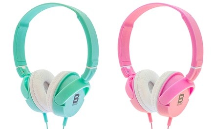 SoundBot SB278 Foldable Noise-Cancelling Kids Headphones