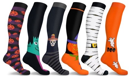 DCF Halloween Compression Socks (3-Pair or 6-Pair)