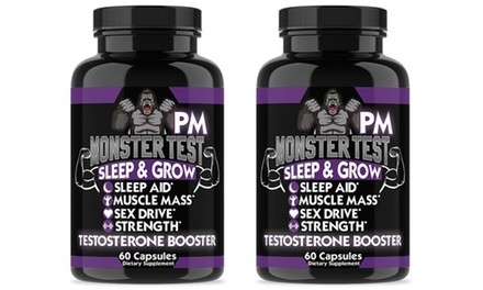 Monster Test PM Testosterone Booster and Sleep Support