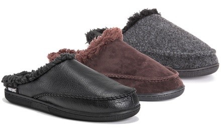 Muk Luks Men's Clog Scuff Slippers