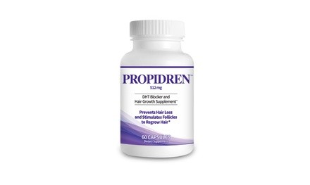 Propidren by HairGenics. DHT Blocker & Hair Growth Supplement.