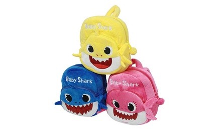 Mini Plush baby Shark Backpack